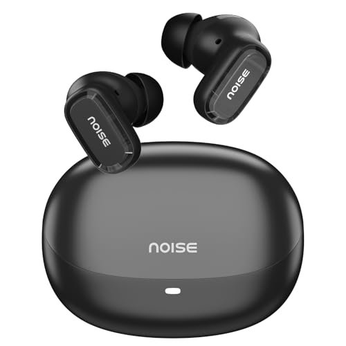 Noise Newly Launched Buds Connect 3 Truly Wireless Earbuds with 40H of Playtime, Quad Mic with ENC, Low Latency, 10mm Driver, BT V5.4(Slate Black)