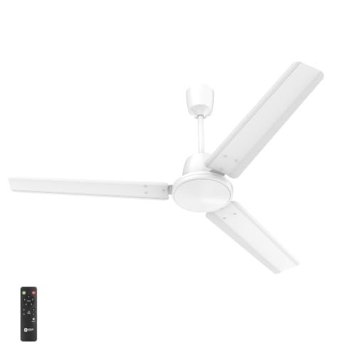 Orient Electric Apex Swift 1200mm BLDC Ceiling Fan with Remote | BEE 5 Star Rated | High Speed, Energy Saving Motor | 210 CMM Air Delivery | Inverter Compatible | 3 Year Warranty by Orient |White