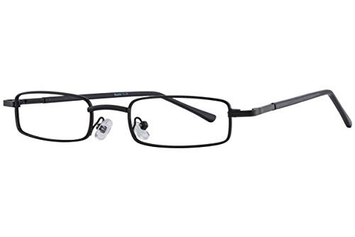 Visions India Unisex Rectangle Full Frame Power Reading Glasses (+2.75, Black, Siz-PC)