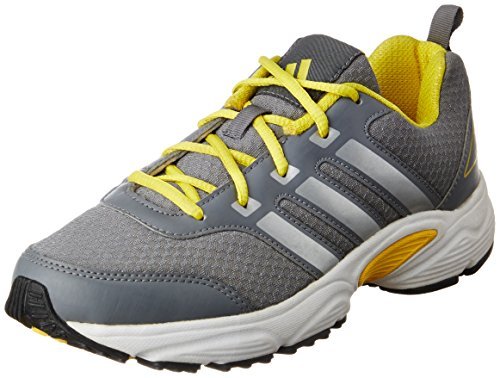 adidas Men’s Ermis M Green, Silver and Yellow Running Shoes (6 UK/India) (39.3EU) (S450716)