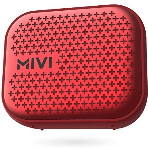 Mivi Roam 2 Bluetooth 5W Portable Speaker,24 Hours Playtime,Powerful Bass, Wireless Stereo Speaker with Studio Quality Sound,Waterproof, Bluetooth 5.0