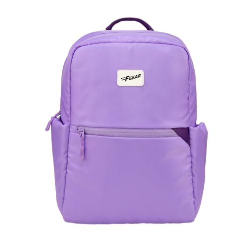 F Gear Cannes 12L Laptop Backpack|Premium, Soft Touch, Lightweight & Durable|Laptop & Tablet Sleeves|3 spacious compartments & 2 Pockets|Ideal for Office, Daily Use & Travel (Lavender)