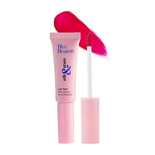Blue Heaven,Silk & Stain Lip Tint, With Jojoba Oil & Vitamin E, Long Lasting, Non Sticky, Transfer Proof Formula,8ml,Showgirl Pink