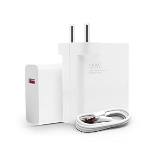 Xiaomi 120W HyperCharge Adapter Combo for Laptops, Tablets – White