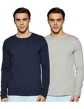 Amazon Brand – Symbol Men’s Solid Regular T-Shirt (SS19TSHNPO2-6_Multicolor3 S)